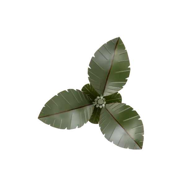 Banana Leaf 3-Lt Semi-Flush - Banana Leaf